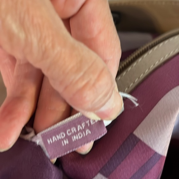 KOOBA JONNIE BROWN TAUPE LEATHER HOBO SHOULDER BAG - Picture 8 of 10